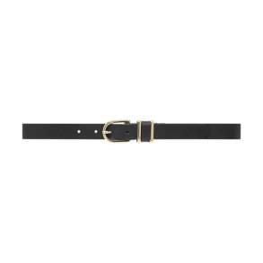 Jeans belt Depeche, black/gold
