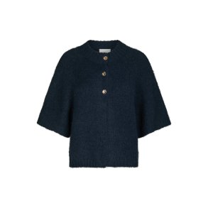 Benuta fluffy knit cardigan Neo Noir, navy