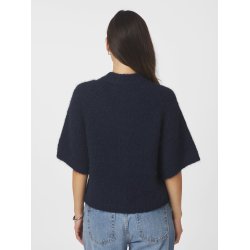 Benuta fluffy knit cardigan Neo Noir, navy