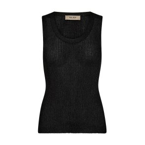 Relena imanja knit tank top Mos Mosh, black