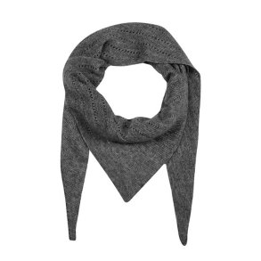 Doha cashmere scarf large Frau, night mist