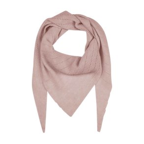 Doha cashmere scarf large Frau, rose dust