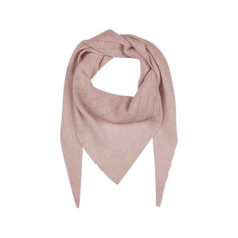 Doha cashmere scarf large Frau, rose dust