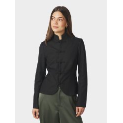 Ardena Linen blazer Neo Noir, black