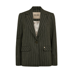 Elly pria blazer Mos Mosh, olive night
