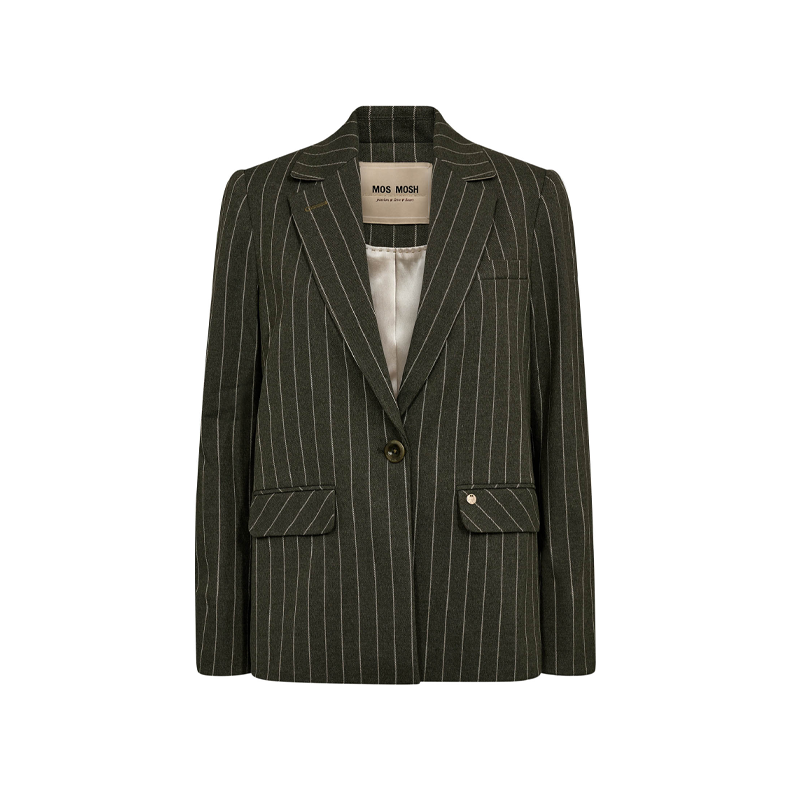 Elly pria blazer Mos Mosh, olive night