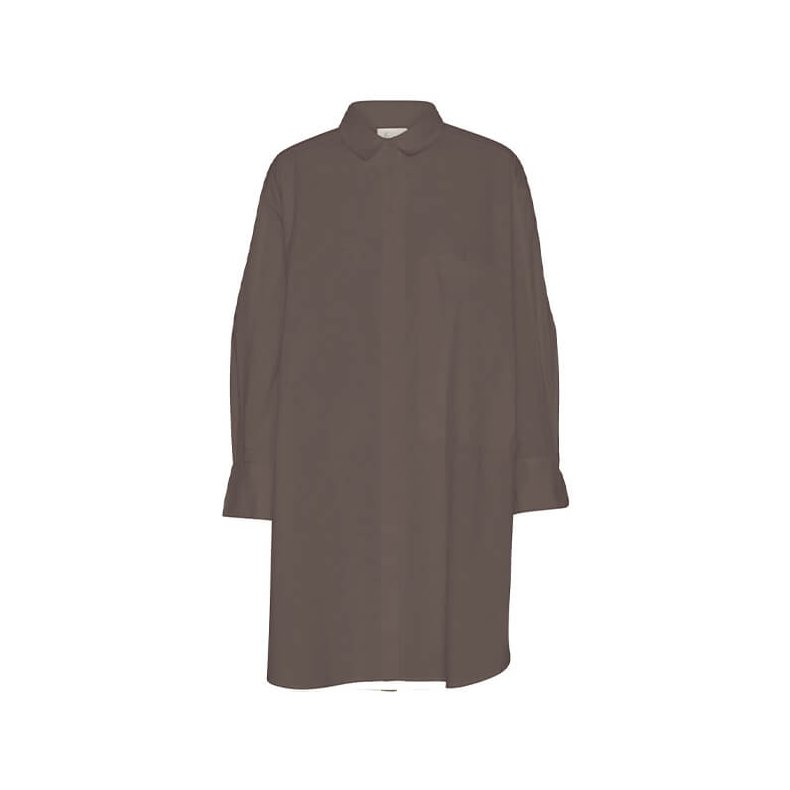 Lyon ls long shirt Frau, coffee quartz