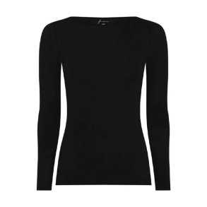 Lima cashmere ls boatneck top Frau, black