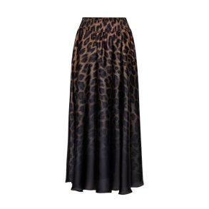 Savannah skirt Karmamia, gradient leo