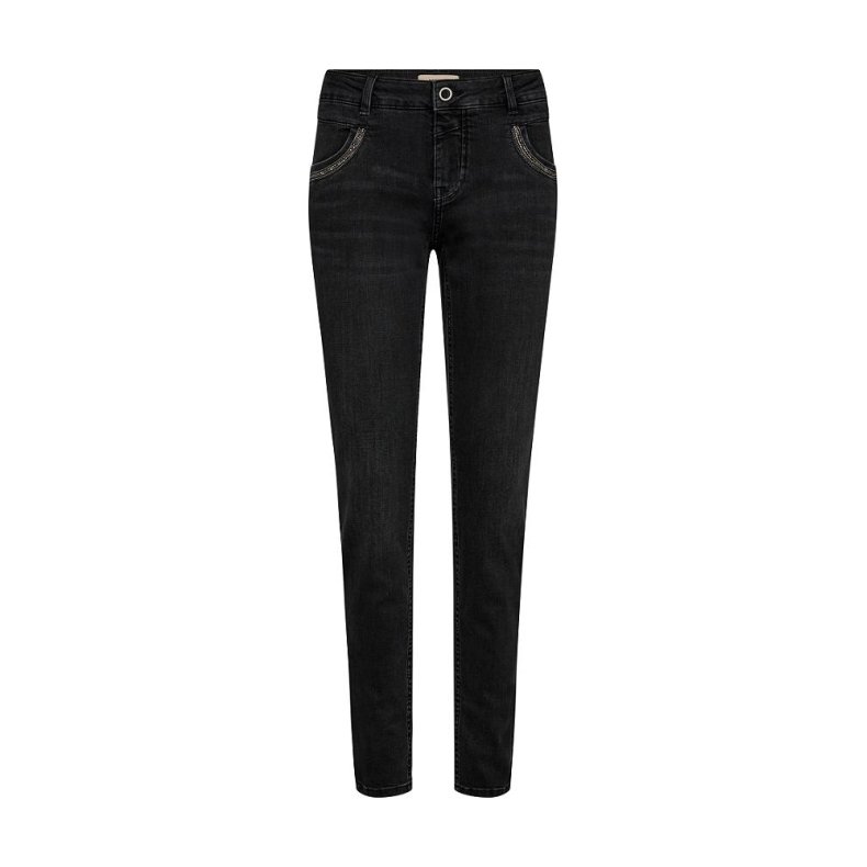 Naomi salute jeans Mos Mosh, black