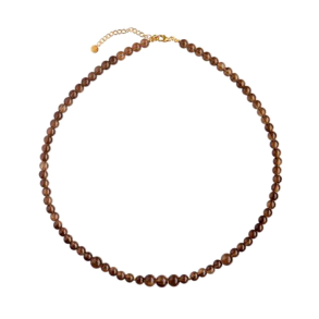 Cherie bon bon necklace Stine A, Mocha