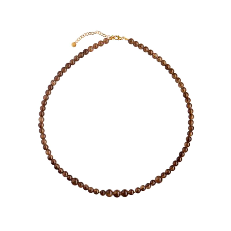 Cherie bon bon necklace Stine A, Mocha
