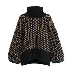 LOGO sweater hest, jet black