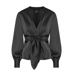 Blair blouse Karmamia, semi rich black