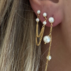 Clin clin single earring Stine A, gold