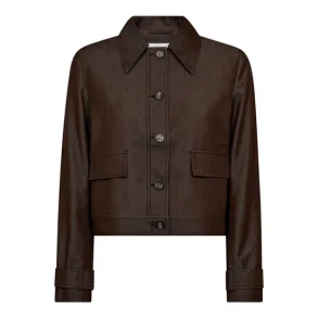TerryCC Denim Jacket Co'Couture, dark brown