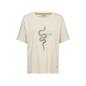 Hill o-ss tee Mos Mosh, ecru