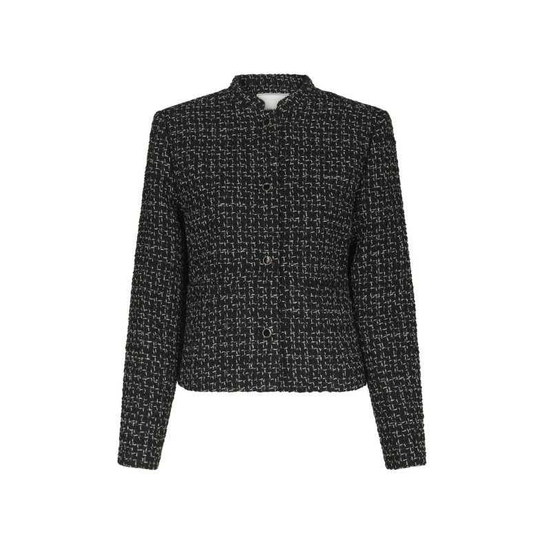 Denisa boucle jacket Neo Noir, black