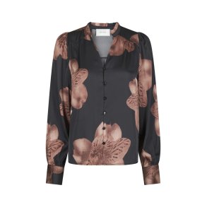 Massima misty orchid blouse Neo Noir, midnight blue