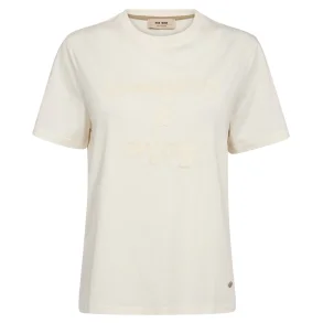 Makri O-SS tee Mos Mosh, ecru