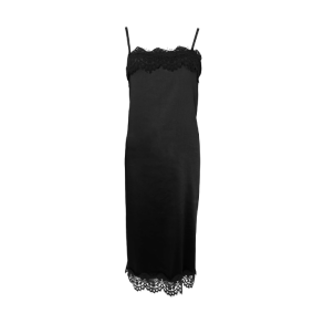 Evie lace strap dress Black Colour, black