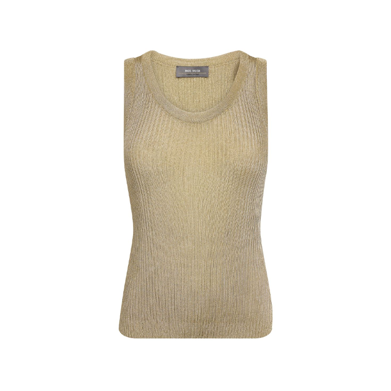 Relena imanja knit tank top Mos Mosh, gold