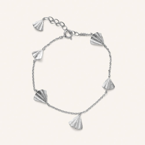 Autumn Leaf bracelet Pernille Corydon, silver