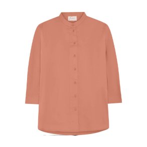 Seoul short shirt Frau, cameo brown