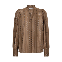 Olly v-shirt Co'Couture, walnut