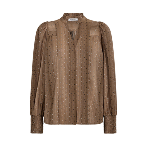 Olly v-shirt Co'Couture, walnut