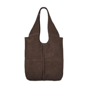 Suede demi bag Beck S�ndergaard, hot fudge brown