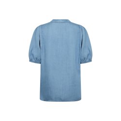 Rora 1 blouse Levet� Room, mid blue denim