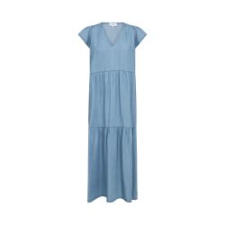 Rora 3 dress Levet� Room, mid blue denim