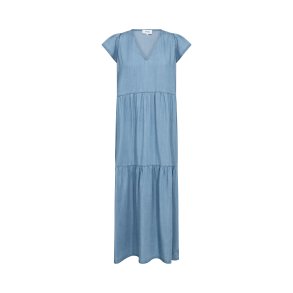 Rora 3 dress Levet� Room, mid blue denim