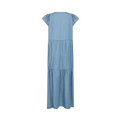 Rora 3 dress Levet� Room, mid blue denim