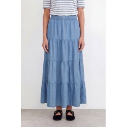 Rora 4 skirt Levet� Room, mid blue denim