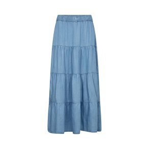 Rora 4 skirt Levet� Room, mid blue denim