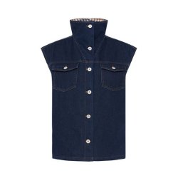 Hiramo vest ICHI, denim authum