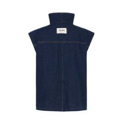 Hiramo vest ICHI, denim authum
