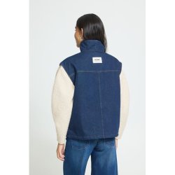 Hiramo vest ICHI, denim authum