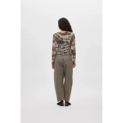 Xenia lava ls jersey t-shirt Rabens Saloner, rust combo