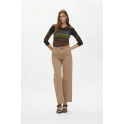 Sabrina canvas pants Rabens Saloner, washed tobacco