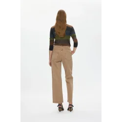 Sabrina canvas pants Rabens Saloner, washed tobacco