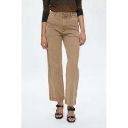 Sabrina canvas pants Rabens Saloner, washed tobacco