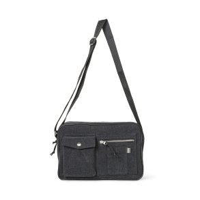Boutique washed cappa mads nrgaard, washed black