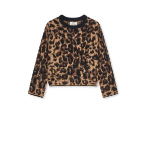 Garzati madison sweater mads nrgaard, leopard