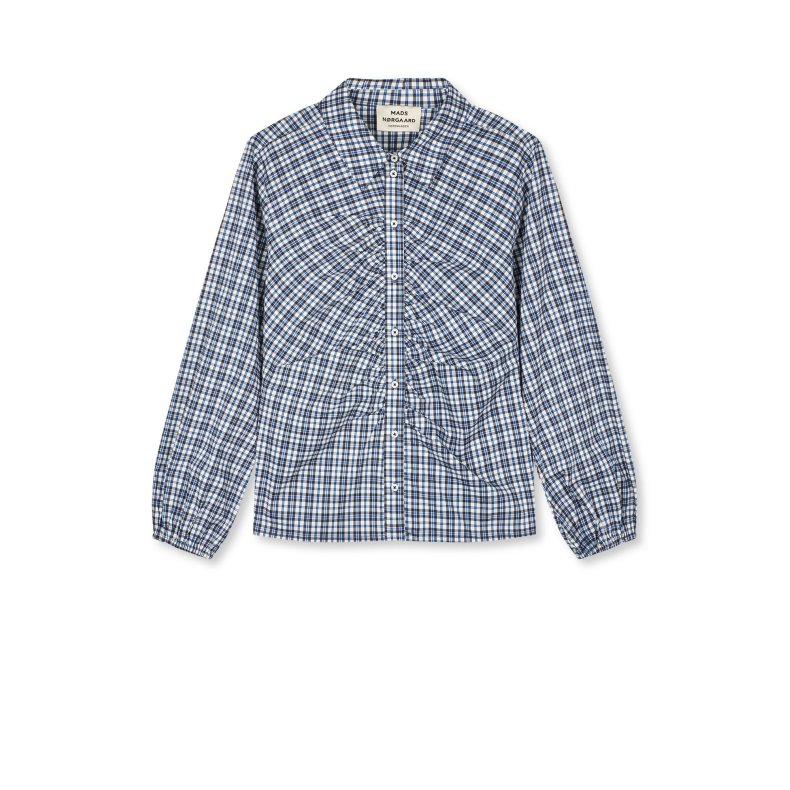 Poplinda clara shirt Mads Nrgaard, parisian night check