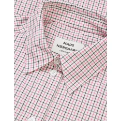 Andy cotton crelly shirt Mads N�rgaard, check/carmine rose