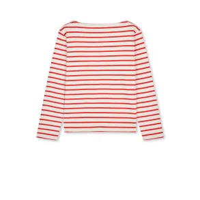 Pablo gabi tee ls Mads N�rgaard, vanilla ice/fiery red