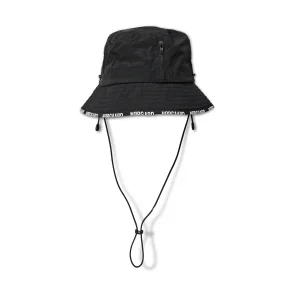 Sunny line bucket hat Mads N�rgaard, black